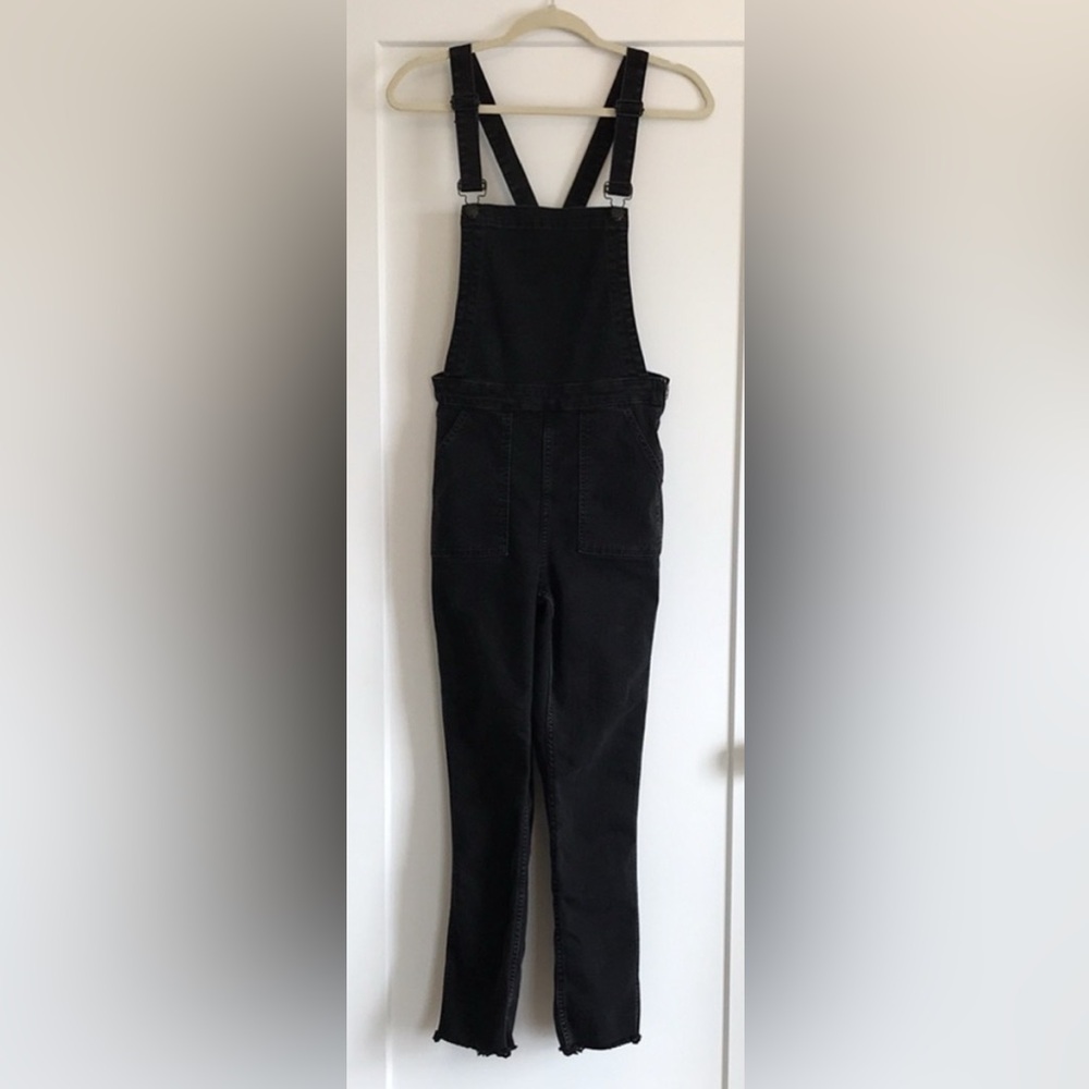 Madewell Black Overalls